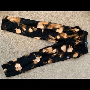 Black Bleached Joggers
